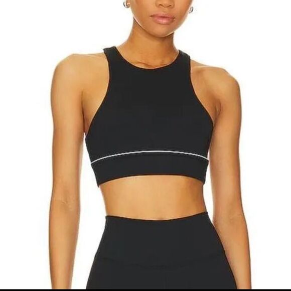 IVL Collective | Revolve | Curve Sports Bra in Jet Black & Brilliant White - Picture 1 of 7